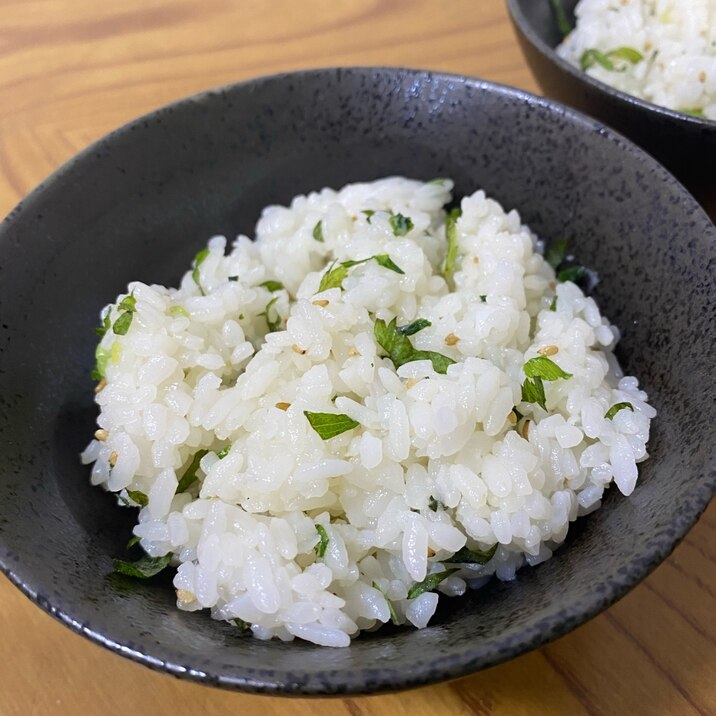 混ぜるだけで簡単◎大葉のさっぱり混ぜご飯♪